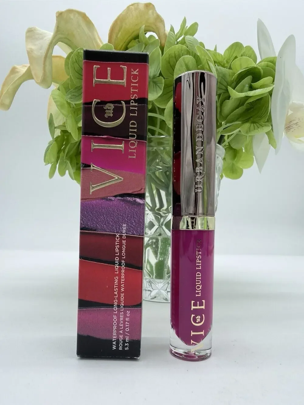 Urban Decay Vice Waterproof Long Lasting Liquid Lipstick MENACE 5.3ml / .17oz